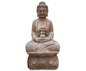 Escultura oriental de buda en piedra natural