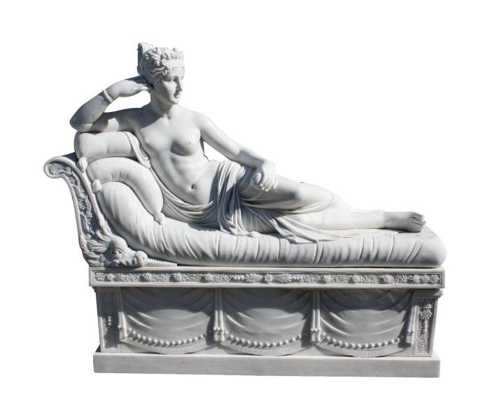 Carrara white marble "Venus...