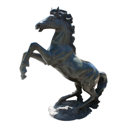 Bronze Ferrari horse statue