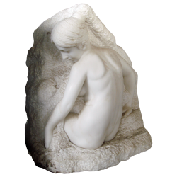 Carrara white marble modern...