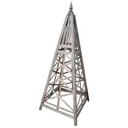 Obelisco de madera para...