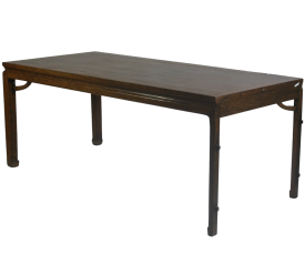 Mesa rectangular de madera