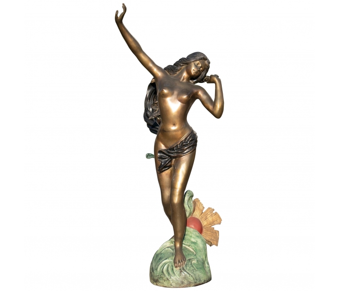 Estatua de bronce de bailarina de los...