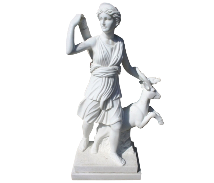 Escultura de Diana cazadora realizada...