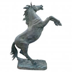 Escultura de caballo...