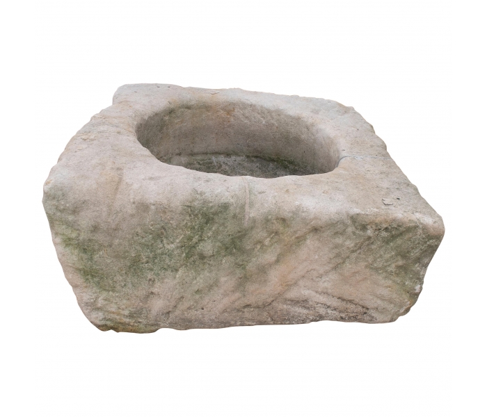 Comedero español de piedra tallada a...