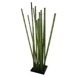 Escultura de bambú en...