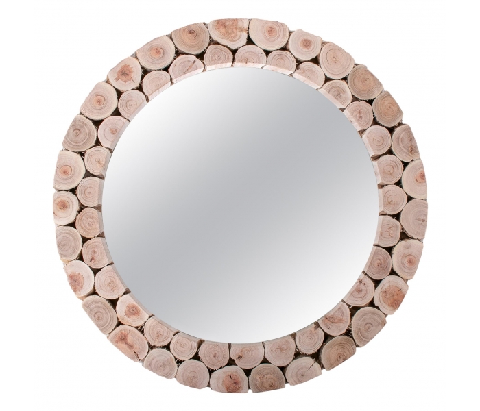 Modern Spanish Round Mirror w/ Hand...