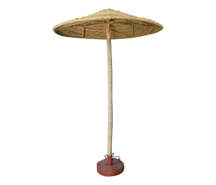 Sombrilla de ratán estilo andalusí