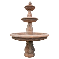 Hand Carved Fountain with...