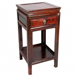 Wooden side table with...