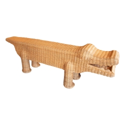 Crocodile Bench Made of...