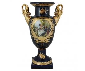 French style porcelain vase