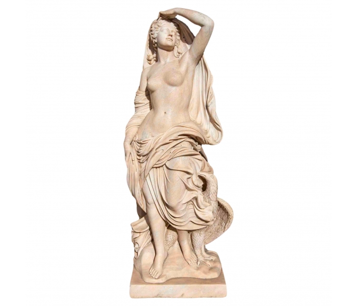 Escultura de mármol de mujer...