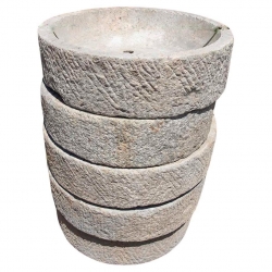 Tall Antique Millstone...