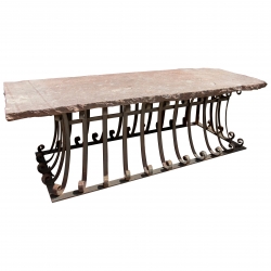 Mesa de jardín de los años...