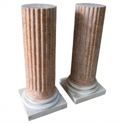 Elegant Pair of Fluted...