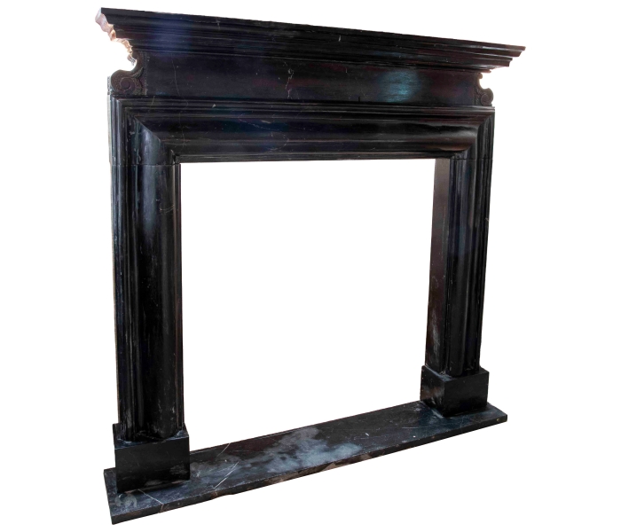 Neoclassical Style Antique Black...