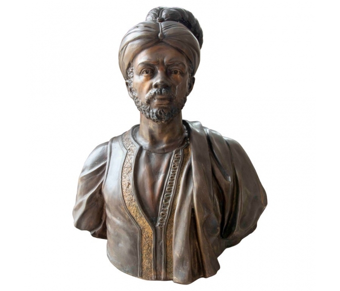 Orientalist Bust of a Man with a...