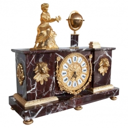 19th French Mantel Clock in...