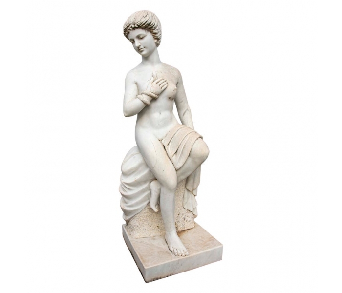 Neoclassical Style Marble Sculpture...