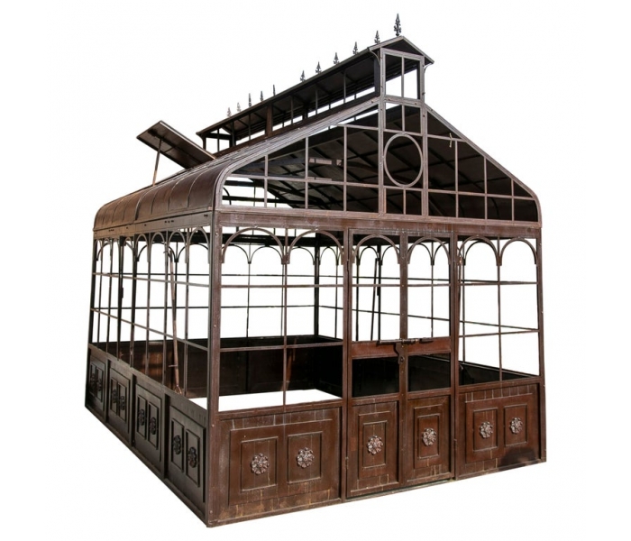 Large Victorian wrought iron...