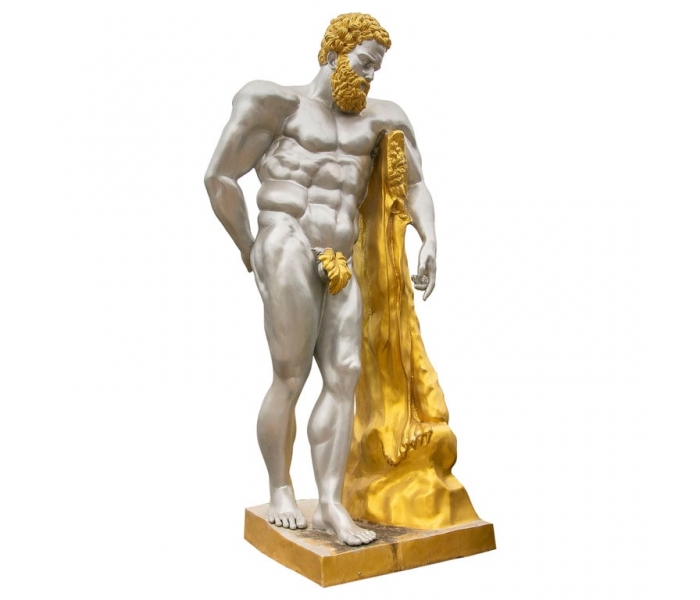 Escultura neoclásica de Hércules en...