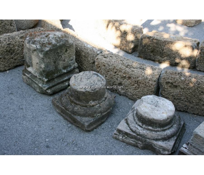 Selección de bases en piedra antiguas...