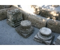 Assortment of 17th century stone column pedestals archictectural antiques
