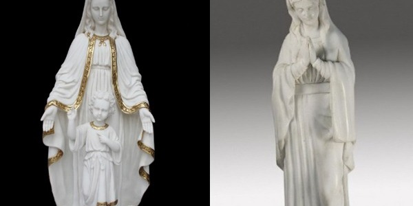 5 esculturas religiosas de mármol que iluminarán tu jardín