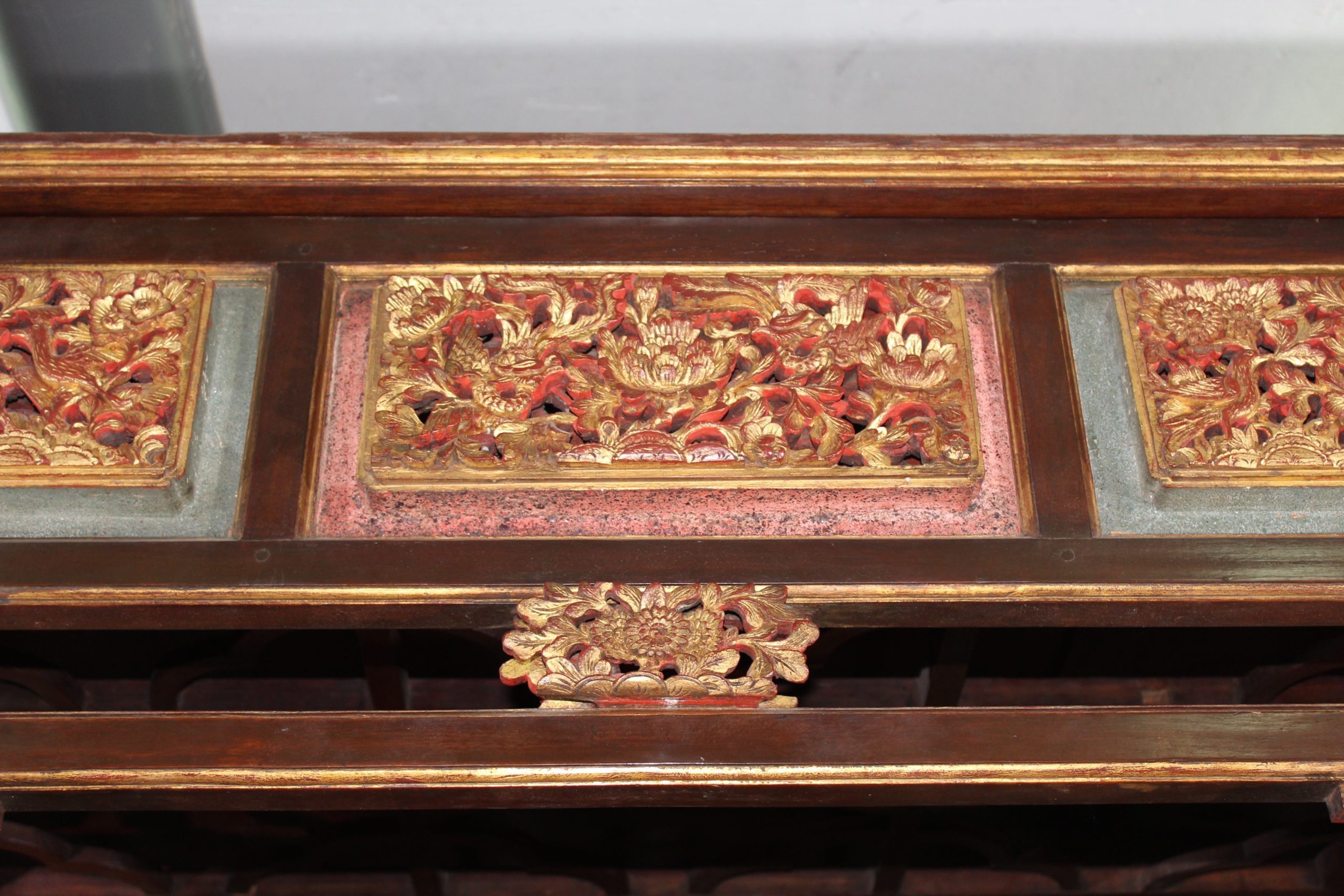 Cama Nupcial China con Dosel, del Siglo XIX