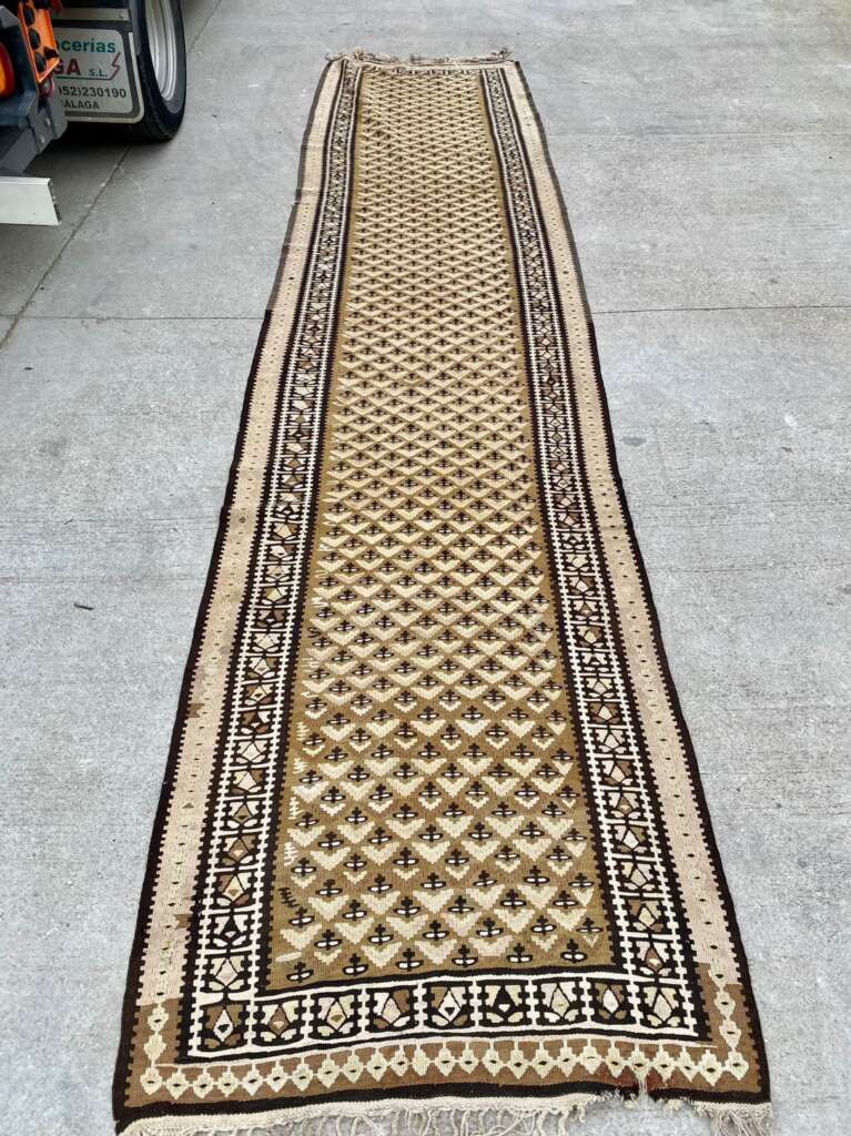 Alfombra Kilim de pasillo